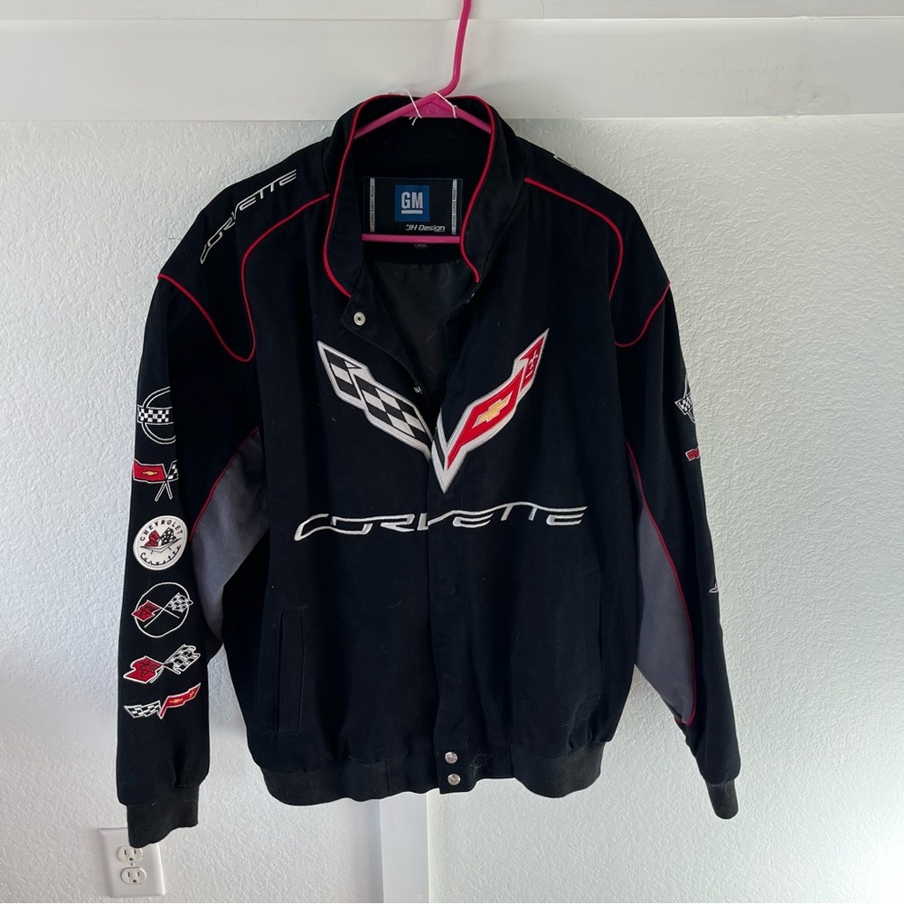 Vintage Corvette GM by GH Design Men's XL Jacket